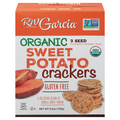 RW Garcia Organic Gluten Free 3 Seed Sweet Potato Crackers