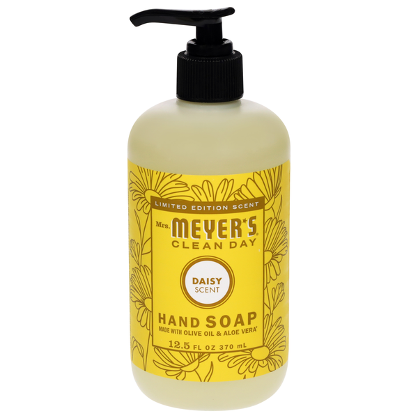 Mrs. Meyer's Clean Day Daisy Scent Liquid Hand Soap Pump