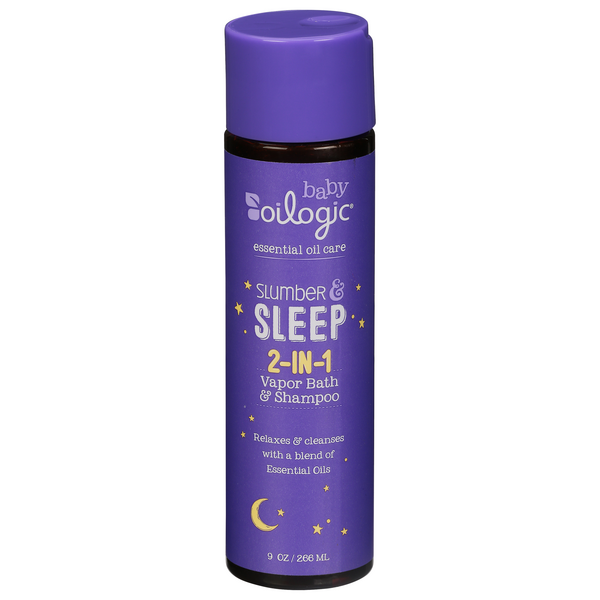 Oilogic Baby Slumber & Sleep 2-in-1 Vapor Bath & Shampoo
