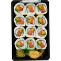 Hissho Sushi Raw Salmon Avocado Roll - 12 ct (Avail. 11am - 7pm)
