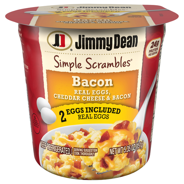 Jimmy Dean Bacon Simple Scrambles