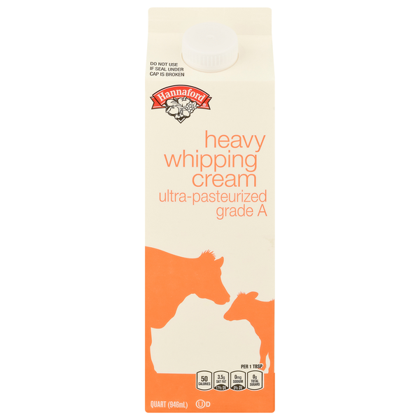 Hannaford Heavy Whipping Cream