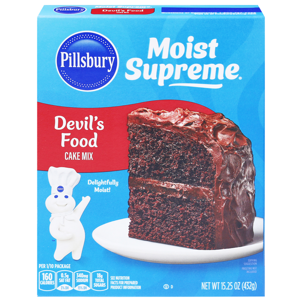 Pillsbury Moist Supreme Devil's Food Cake Mix