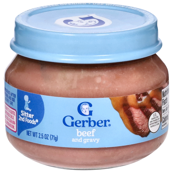 Gerber Mealtime 2nd Baby Food Beef & Gravy