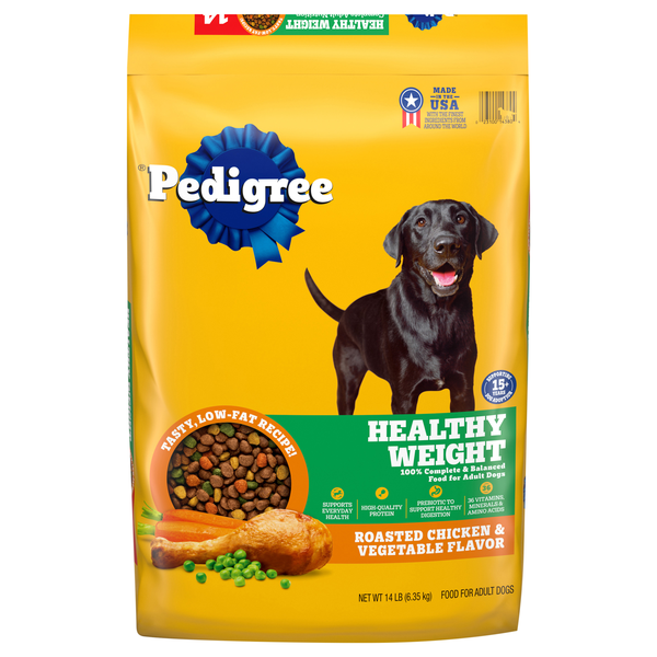 PEDIGREE Healthy Weight Roasted Chicken & Vegetable Adult Dry Dog Food