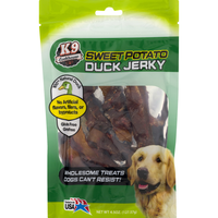 K9 Cookhouse Sweet Potato Duck Jerky Dog Treats