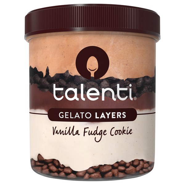 Talenti Vanilla Fudge Cookie Gelato Layers