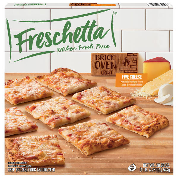 Freschetta Brick Oven Crust Five Cheese Pizza Frozen