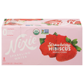 Nixie Organic Strawberry Hibiscus Sparkling Water - 8 pk
