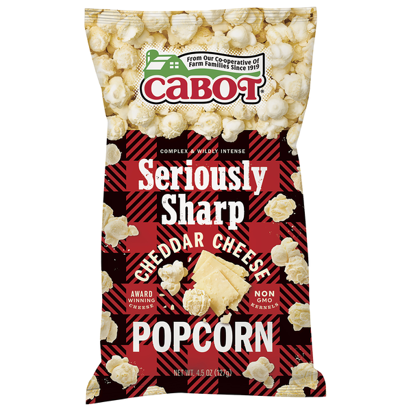 Cabot Seriously Sharp Popcorn Cheddar Cheese