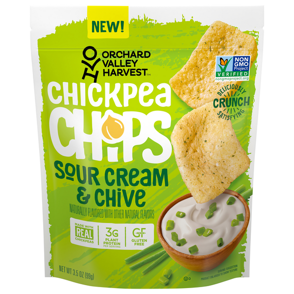 Save on Orchard Valley Harvest Chickpea Chips Sour Cream & Chive Order