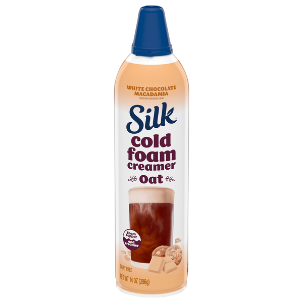 Silk White Chocolate Macadamia Cold Foam Oat Coffee Creamer