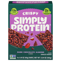 Simply Protein Dark Chocolate Almond 12g Protein Snack Bars - 4 ct