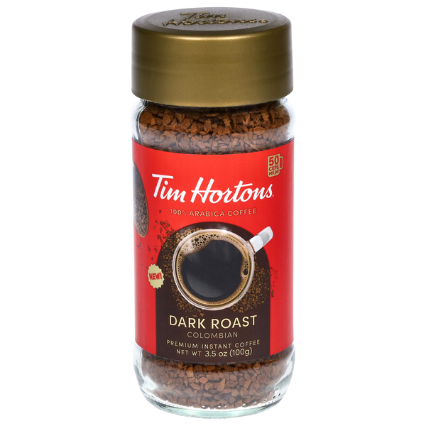 Tim Hortons Premium Colombian Dark Roast Instant Coffee