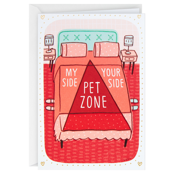 Hallmark Shoebox Funny Valentine's Day Card for Partner (Pet Zone)
