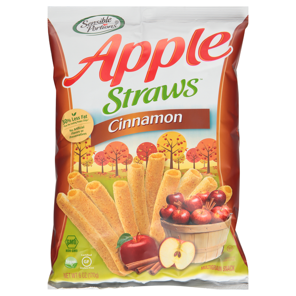 Sensible Portions Cinnamon Apple Straws