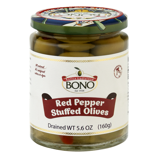 Save on Bono Red Pepper Stuffed Olives Order Online Delivery Giant