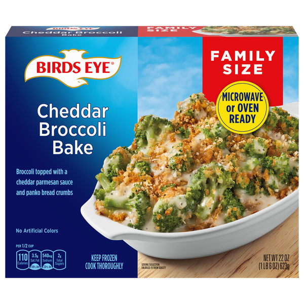 Birds Eye Cheddar Broccoli Bake Family Size Frozen