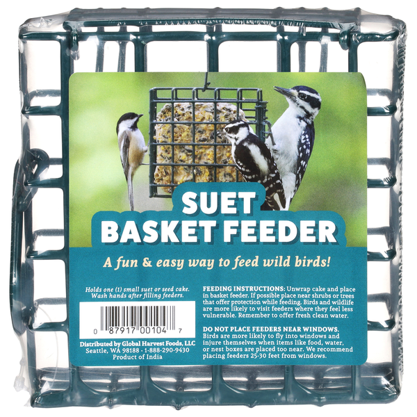 Audubon Park Suet Basket Bird Feeder
