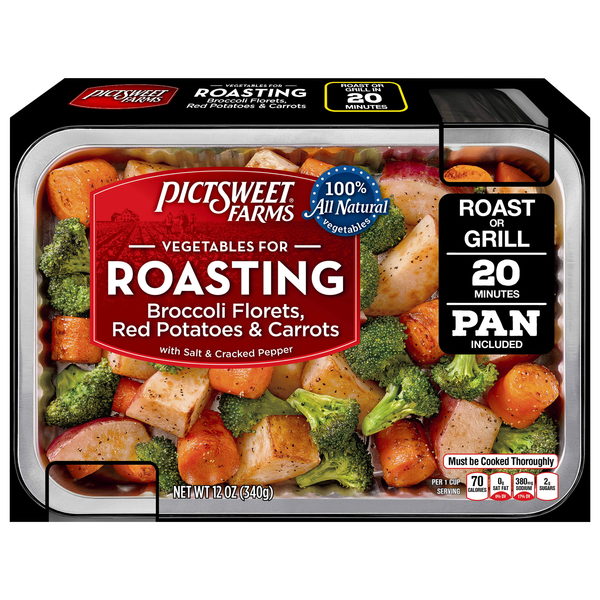 Pictsweet Farms for Grilling Broccoli Florets Potatoes & Carrots Frozen