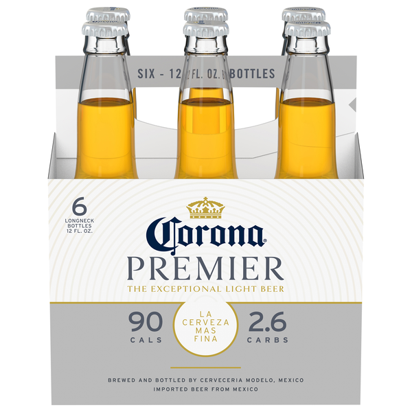 Corona Premier Light Beer - 6 pk
