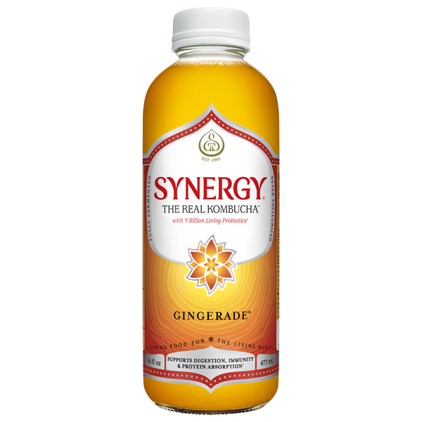GT's Synergy Raw Gingerade Kombucha