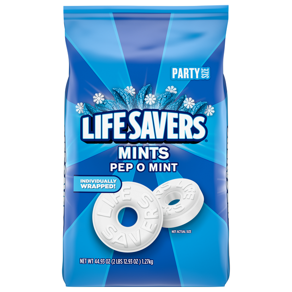 Life Savers Mints Pep O Mint Party Size