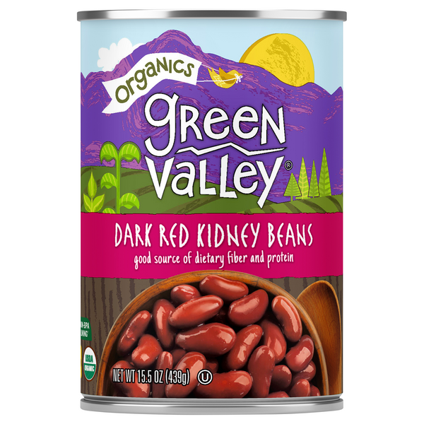 Green Valley Organics Dark Red Kidney Beans