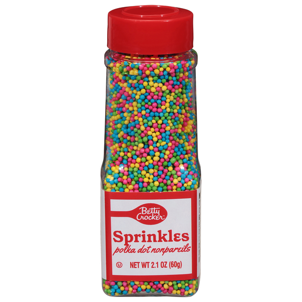 Betty Crocker Polka Dot Nonpareils Sprinkles