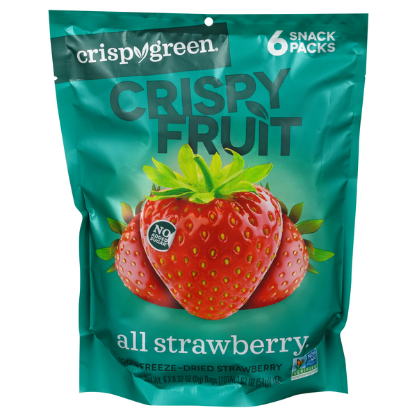 Save on Crispy Green Crispy Fruit FreezeDried Snack Packs All