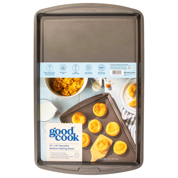GoodCook Nonstick Medium Baking Sheet 15 x 10 Inch