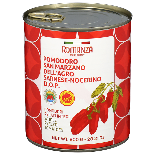 Romanza San Marzano Whole Peeled Tomatoes