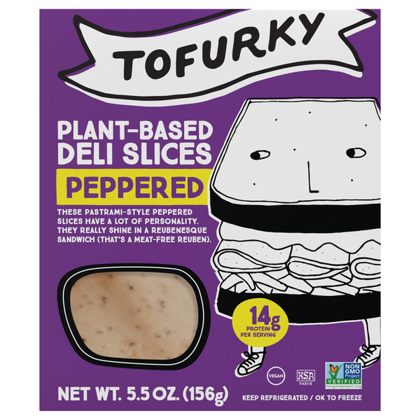 Tofurky Plant-Based Peppered Deli Slices