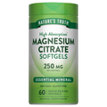 Nature's Truth 250mg Magnesium Citrate Quick Release Softgels