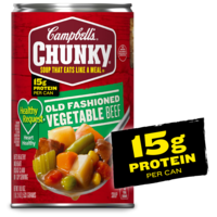 Campbell's Chunky Healthy Request Old Fashioned Vegetable Beef Soup