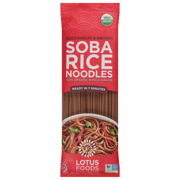 Lotus Foods Soba Buckwheat & Brown Rice Noodles