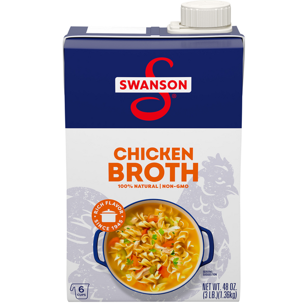 Swanson 100% Natural Chicken Broth