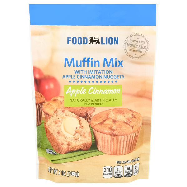 Food Lion Apple Cinnamon Muffin Mix