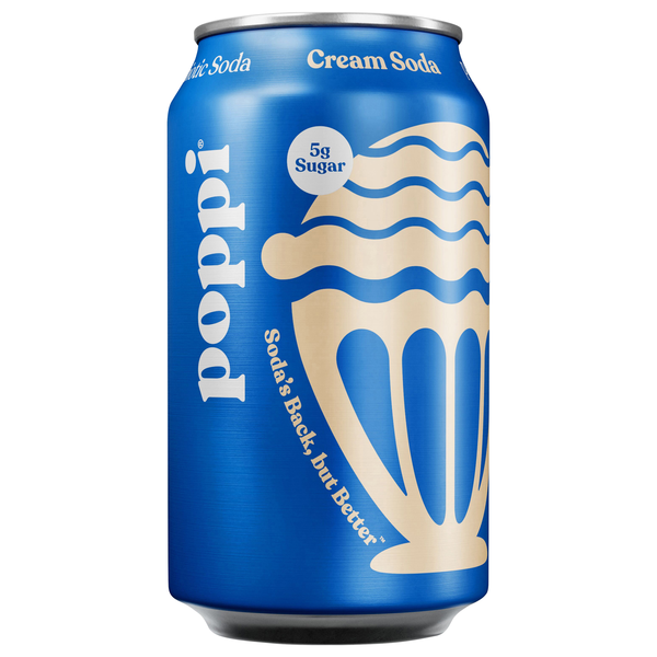 Poppi Prebiotic Cream Soda