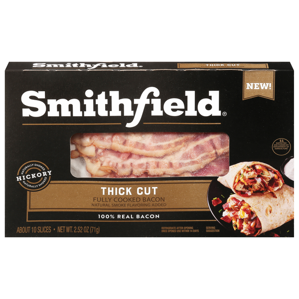 Smithfield Thick Cut Fully Cooked Bacon