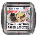 Handi-Foil Heavy Duty Cake Pans Square 8 x 8 Inch