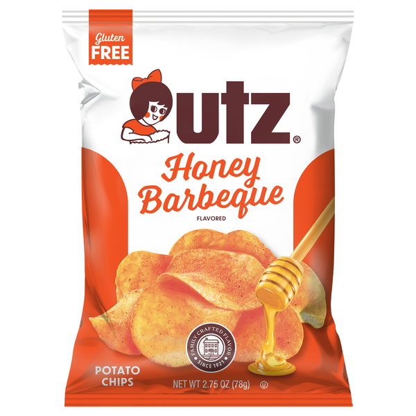 Utz Gluten Free Honey Barbeque Potato Chips