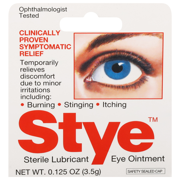 Stye Sterile Lubricant Eye Ointment