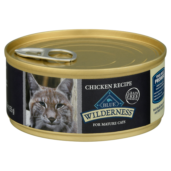 BLUE Wilderness Mature Grain Free Chicken Recipe Wet Cat Food