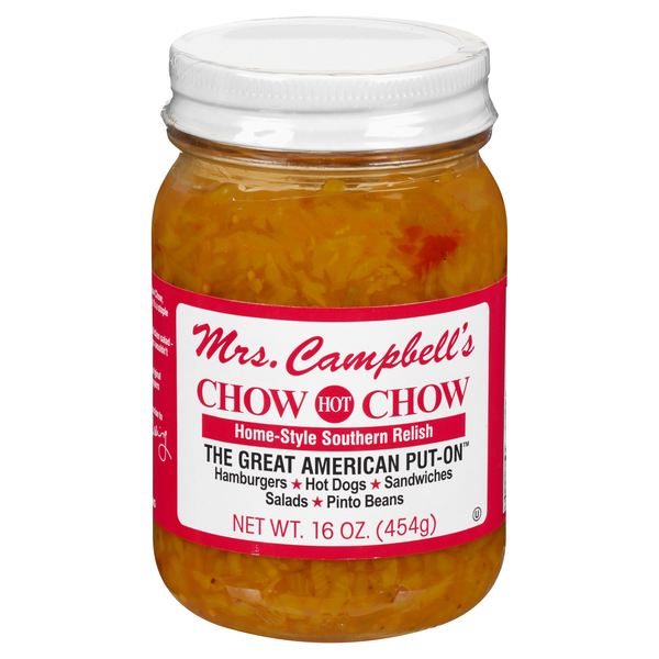 Mrs. Campbell's Home-Style Southern Hot Chow Chow Relish