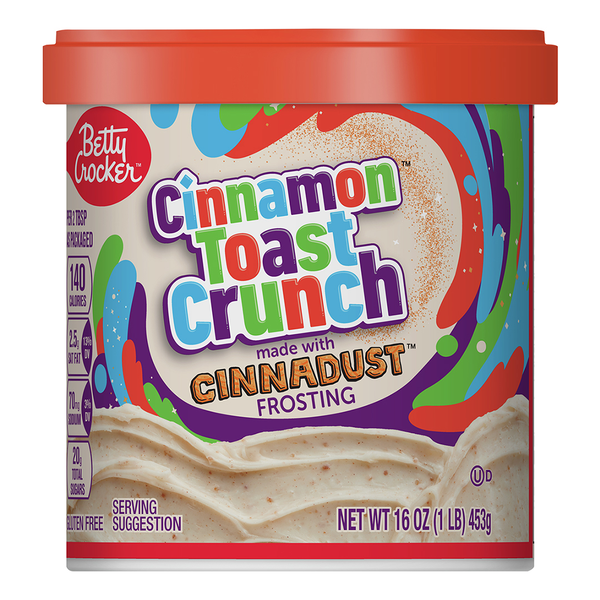 Save on Betty Crocker Cinnamon Toast Crunch Frosting Cinnadust Order