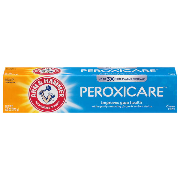 Arm & Hammer PeroxiCare Anticavity Fluoride Toothpaste Clean Mint