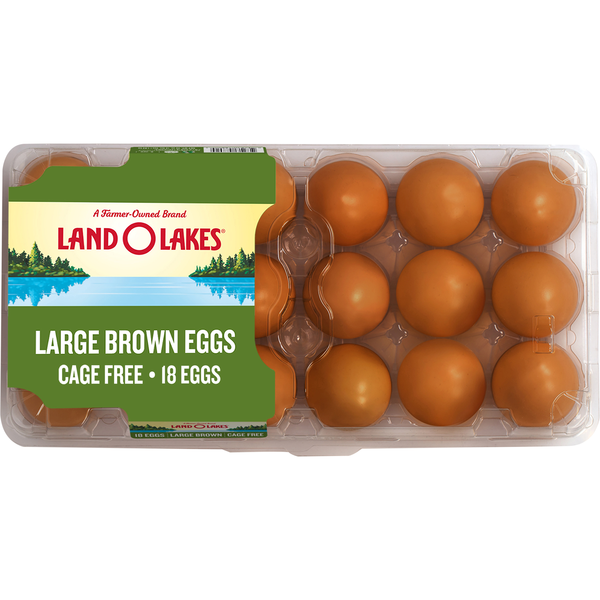 Land O Lakes Cage Free Large Brown Eggs