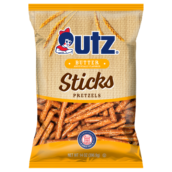 Utz Butter Flavored Pretzel Sticks