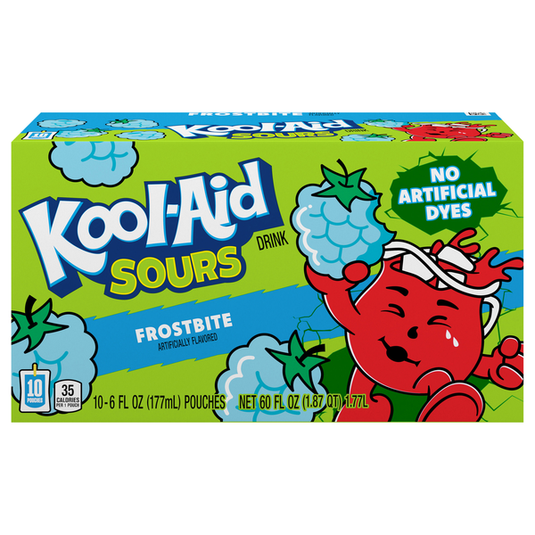 Kool-Aid Sours Frostbite Juice Drink - 10 pk